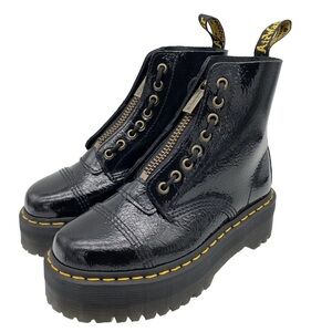 Dr. Martens Sinclair Patent Platform Boots